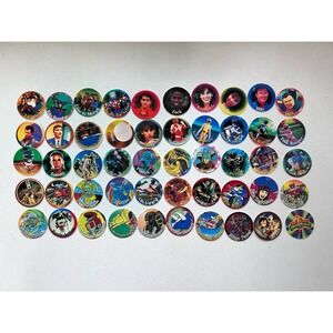 1994 Power Rangers Power Caps POGs Complete Set 1-50 Vintage 90s POG Collection